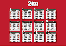 2011日历