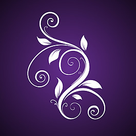 欧式藤蔓花纹
