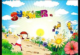 夏天 幼儿园图片