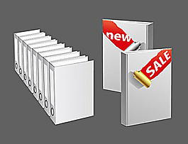 空白文件夹矢量素材