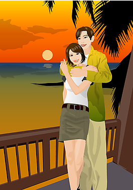 高精写实矢量人物