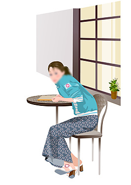 高精写实矢量人物