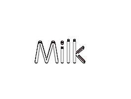 牛奶巧克力字母