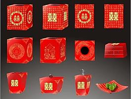 喜字系列生活用品图片
