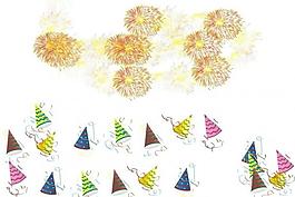 圣诞新年元素图片