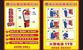 灭火器的使用方法图片