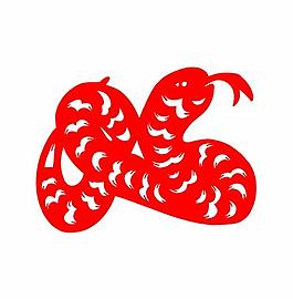 蛇剪纸