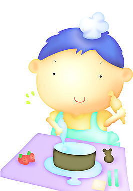 卡通男孩