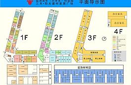 平面导示图图片
