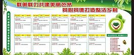 环境整治宣传栏图片