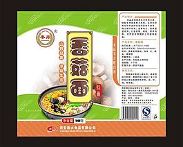 香菇面图片