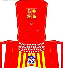 薯条包装图片