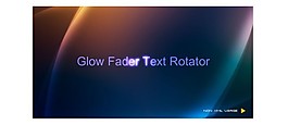 环绕发光Flash文字特效