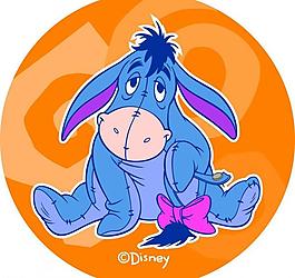 小熊维尼 eeyore 家禽家畜 生物世界 矢量 eps图片