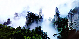 仙境图片 张家界山石美景