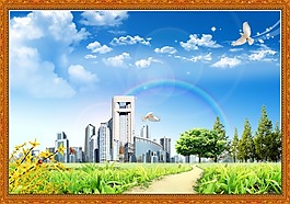 风景装饰画