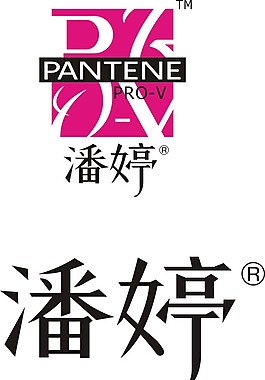 潘婷洗发水logo图片