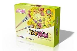 油画彩烩包装盒图片