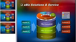 ppt统计模板图片