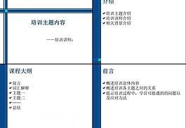 培训主题内容图片