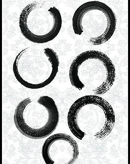 水墨笔触图片