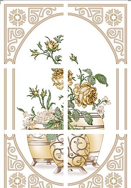 卫生间花