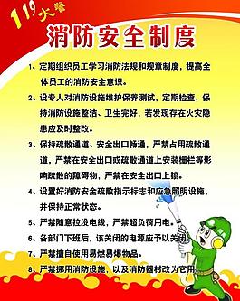 消防安全制度图片