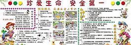 学校安全教育宣传栏图片