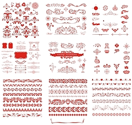 美美的韩国花纹哦，希望小伙伴们会喜欢。