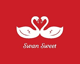 天鹅 婚庆 婚礼 logo