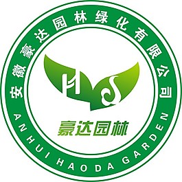 圆形园林标志