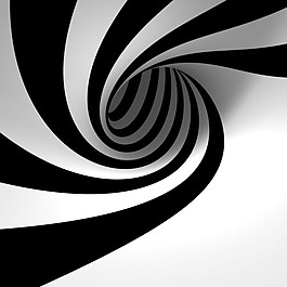 黑白动感画面