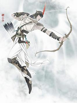 人物插画图片
