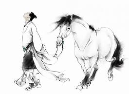 人物插画图片