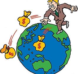 商务金融漫画图片