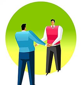 卡通商务人物图片