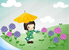 矢量儿童卡通插画图片