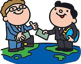 商业金融漫画图片