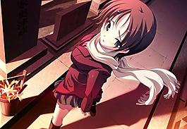 墓碑前的女孩图片