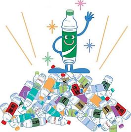 废品回收漫画图片