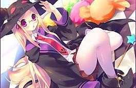 小魔女图片