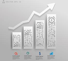 手绘商务图表图片