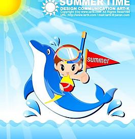 夏天风景素材图片