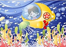 儿童插画图片