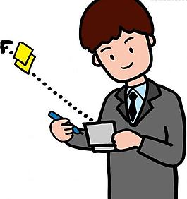 人物插画图片