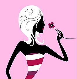 女性矢量插画图片