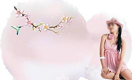 性感美女插画图片