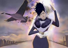 创意绘画艺术插画图片