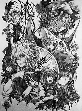 日本人物插画图片