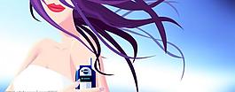 时尚女性分层插画-13图片